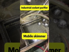 جدا کننده روغن خنک کننده CNC کارآمد مایع برش بزرگ و پودر حذف روغن