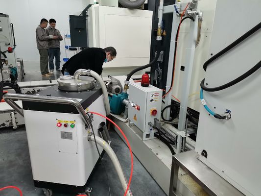 آلومینیوم تراشه گلوله تمیز کردن ماشین خودکار آسیاب ماشین CNC خنک کننده پاک کننده